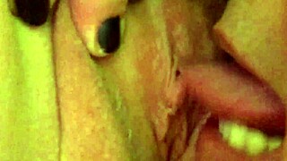 Granny carmen licks pussy and makes her cum