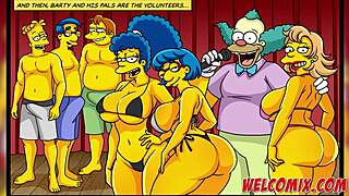 the hottest ass on beach in simpsons porn