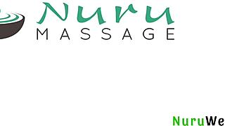 nuru massage with clarke kent and river lynn