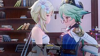 A night in mondstadt part one genshin impact animation