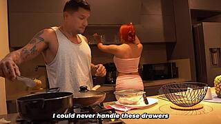 colombian wife gets fucked by muscular brother in law while husband away