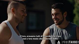Stepmom Sheena Ryder Surrenders To Stepsons DP Threesome Request With Italian Subtitles