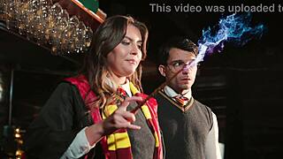 harry potter fucks hermione and moaning myrtle until they forget every spell