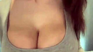 Stepmother Shows Milky Tits To Tease Stepson