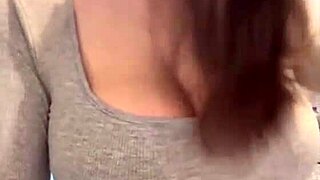 Stepmother Shows Milky Tits To Tease Stepson