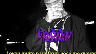 white girl lil peep legendado at the gym