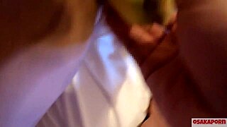 100キロ爆乳hカップの肉団子縛りました。暴れてベッドが壊れちゃいそう バケモノフェラとキャッチャーミット手コキ　野菜4種 くすぐり 落書き　猿轡も。ニッチフェチ　個人撮影　野菜 猿轡 ver~ osakaporn