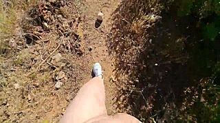 Latina Naked Outdoors Fucks Stranger With Cock Sleeve