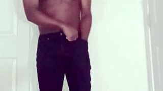 Llamasr removes jeans to get naked on video