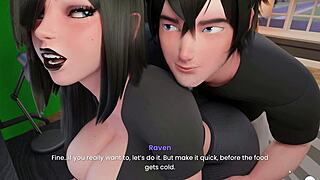 mansion days taboo hentai game ep 16 doggystyle fuck my goth step sister