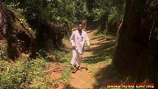 fucking an earth goddess in the forest during youths week program