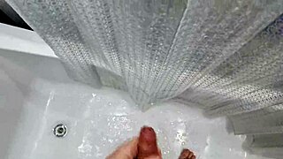 my stepmom came to my bathroom i am naked and start jerk off