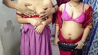 Indian desi threesome sex video desi bhabhi ne apni bestfriend ko apne husband se chudwaya