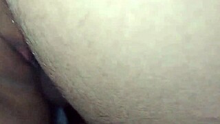 Licking the pussy of the married girl before fucking her rough in extreme missionary