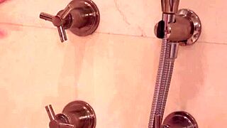 Fake masseuse jumps in shower for sex