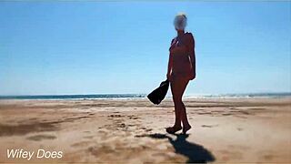 wifey shares thirty minutes of public flashing