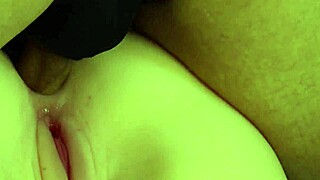 Thai girl plays with her big boobs live