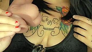 lipstick marks and sloppy deepthroat