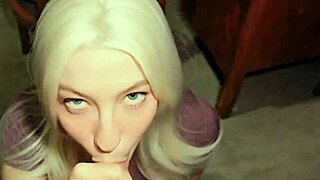 Office Bimbo Lets Boss Smash To End Harassment