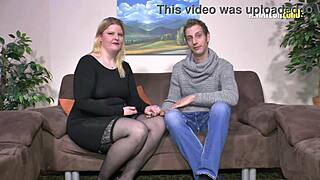 German couple cant wait her pussys already wet before he fucks her