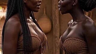 African Ebony Ai Video Hot Twin Sister Fucked Raw By Black Trans Nigerian Teen
