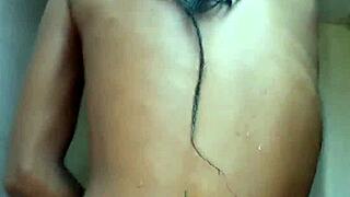 small hot black stepdaughter vibrator play and doggystyle