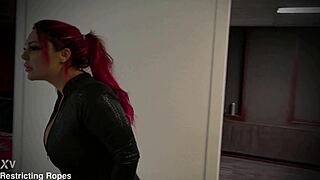 Rara gets tied up and gagged while totally helpless in bondage
