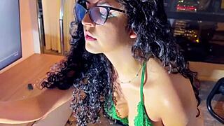 branquinha enjoys giving her pussy to a black cock