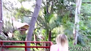 Дженнифер Уайт в роли тинейджер 18+, получает жесткий трах.