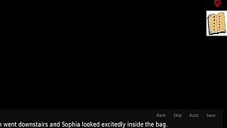 Ljubka drobna blondinka piha črnca