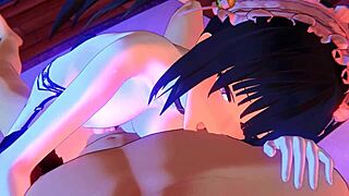 哟，看这个短牛仔女动漫合集，太他妈狂野了！🐴💦