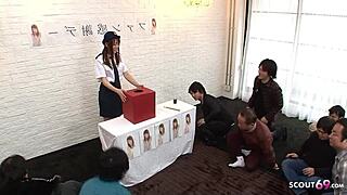 I’m Blown Away By This Japanese Teen’s Creampie And Bukkake Gangbang In Classroom!