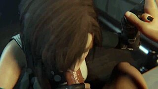 克劳德和蒂法饮酒后狂野乐趣