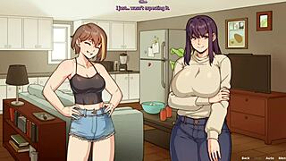 Не мога да повярвам, че Ейми позволи на Хлое да я крем пай, напълвайки утробата й, знаеш ли?