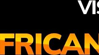 Ragazza nera 18+ amatoriale con culo grosso prende cazzo enorme interrazziale in casting falso 😜