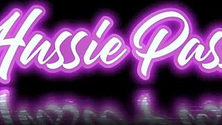 Droga! Magrela ruiva Kait leva 30cm do Damion Dayski forte!