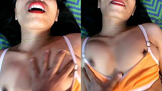 मेरी एक्स गर्लफ्रेंड की 18+ युवा वाइफ मुझे रफ प्ले के लिए लुभाती है