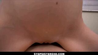 Hey, my skinny stepsister Daisy Bean traded a family fuck for a mall ride!