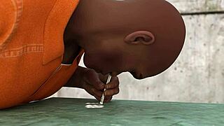 threesome freeuse cu blonde și brunete adolescente 18+ pe șantierul de construcții.