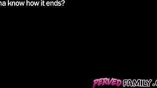 Pervedfamily com - stefar sjokkerer med enorm kuk under het sex