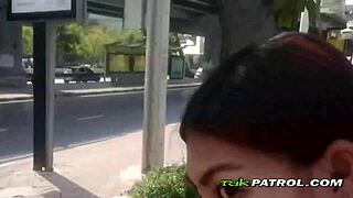 Sweet Asian teen 18+ picked up outdoors! 🍒