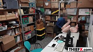 Sweet teen 18+ office mein swiping pakdi gayi, hardcore punishment face karti hai