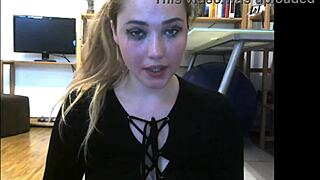 Wie tief kann britische Pornostar Misha Mayfair diesen Schwanz lutschen?
