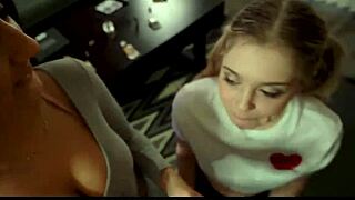 Eliza Ibarra och Anastasia Knight delar en väns kuk, vill du vara med? 😜