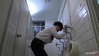 i cant resist seducing my classmate for creampie on the toilet in this petite jav
