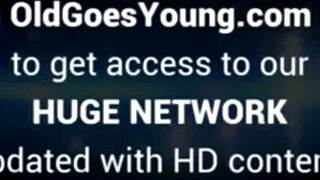 Yaşlı Adam Taze Kızıl Saçlı Ateşliye Teslim Oluyor, Kaygan Tıraşlı Amıyla