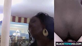 거대한 자지가 깔끔한 흑인녀 밀리 스톤 지배! 그녀의 커브 큰 엉덩이가 다 받아!